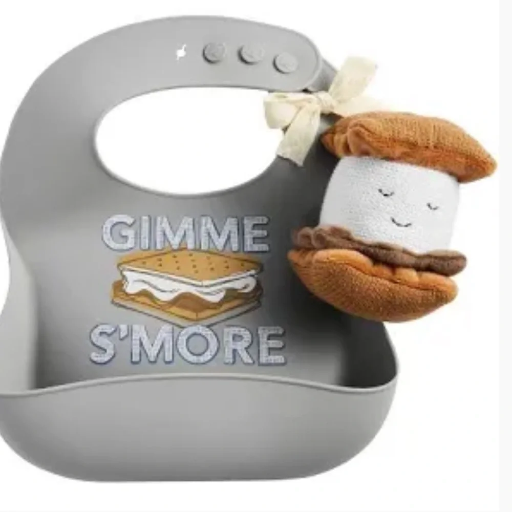 Mud Pie Gimme S’more Bib